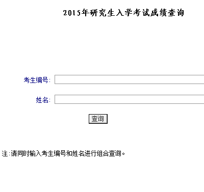 2015ҵѧоѧԳɼѯ
